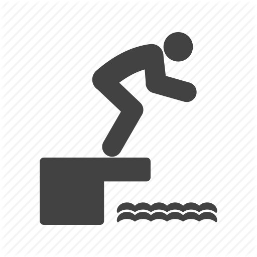 Blue, Diving, Olympic, People, Pool, Race, Swimming Icon