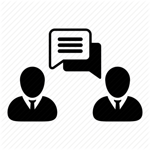 Business, Chat, Communication, Men, Message, People, Talking Icon