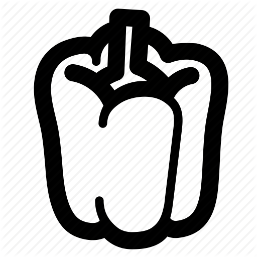 Bell Pepper, Food, Pepper, Vegetable Icon
