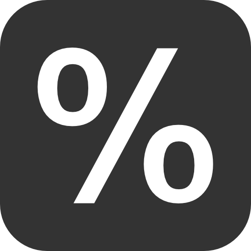 Percentage Icon Download Free Icons