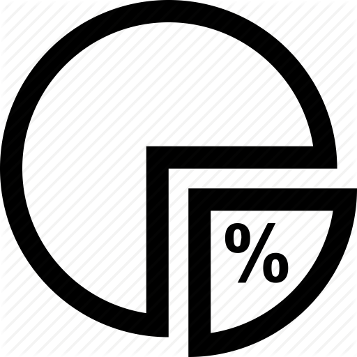 Chart, Circle, Percentage, Pie Icon