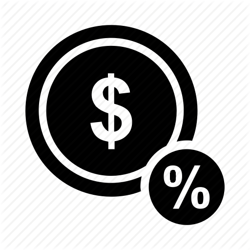 Dollar, Hundred, Interest, One, Percent, Percentage Icon Icon