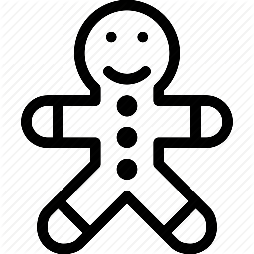 Bizkuit, Cookie, Ginger, Man, Sweet Icon