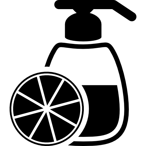 Fragrance Bottle Of Citric Fruit Icons Free Download