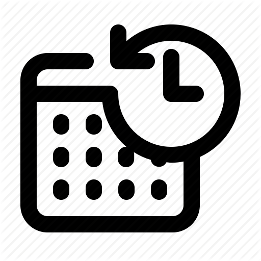 Analytic, Calendar, Date, Digital, Past, Period, Time Icon