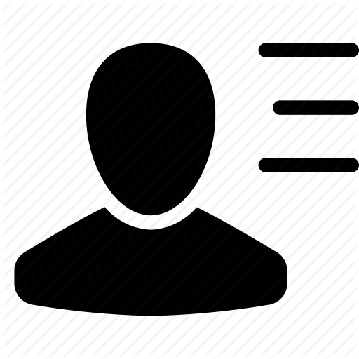 Client, Customer, List, Person, Silhouette, User Icon