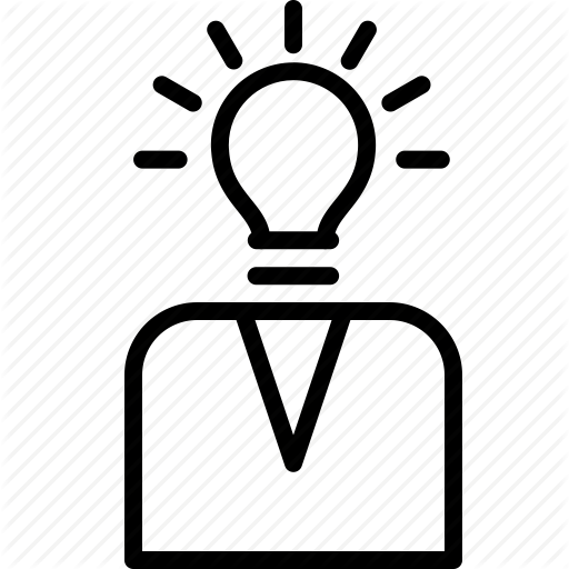 Bulb, Creative, Enterpreneur, Idea, Mind, Person, Thinking Icon