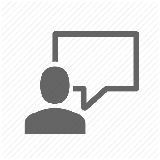 Communication, Human, Person, Report, Social, Speaking, Speech Icon