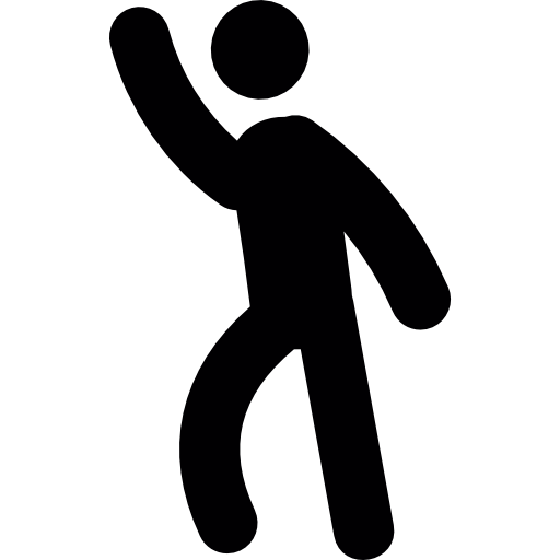 Person Calling A Taxi