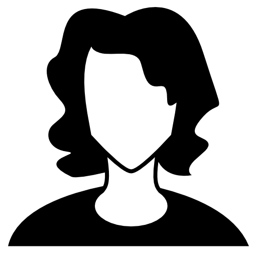 Person Close Up To Face With Short Dark Hair Free Vector Icons