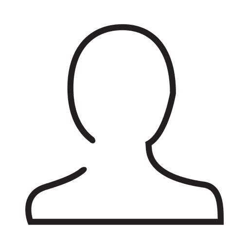User Person Stroke Icon