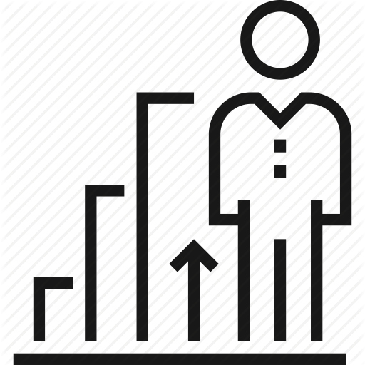 Career, Growth, Human, Ladder, Personal, Professional, Success Icon