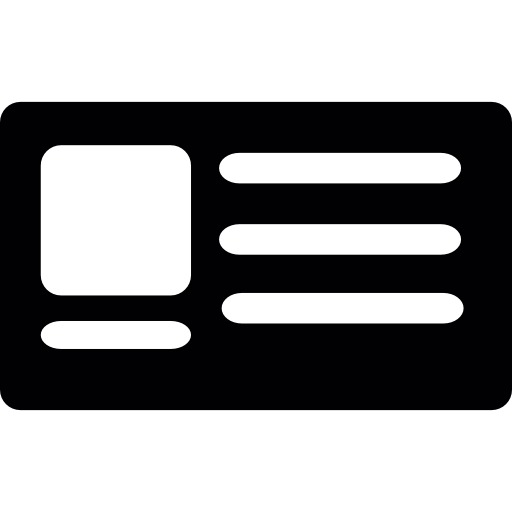 Personal Information Icon