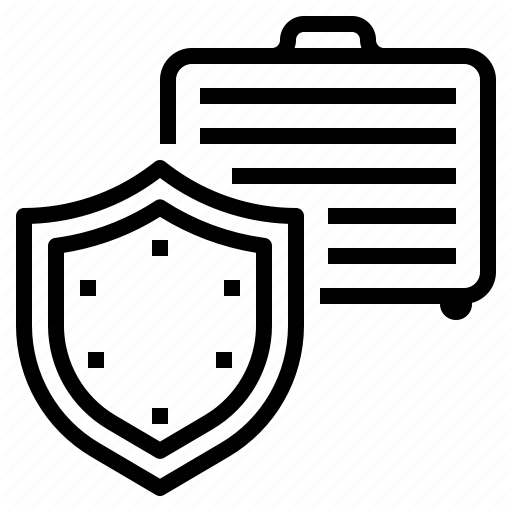 Baggage, Benefit, Insurance, Personal, Travel Icon