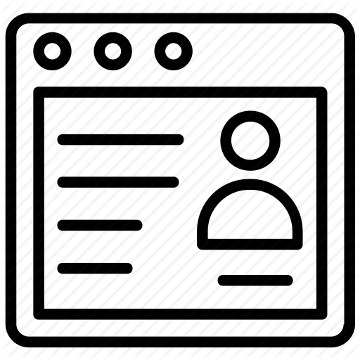 Internet Account, Online Profile, Personal Website, Web Profile