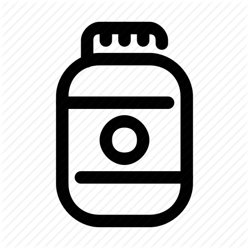 Jar, Pharma, Pharmaceutical, Protein, Whey Icon