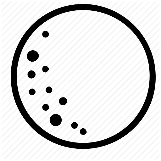 Forecast, Full, Moon, Phase Icon