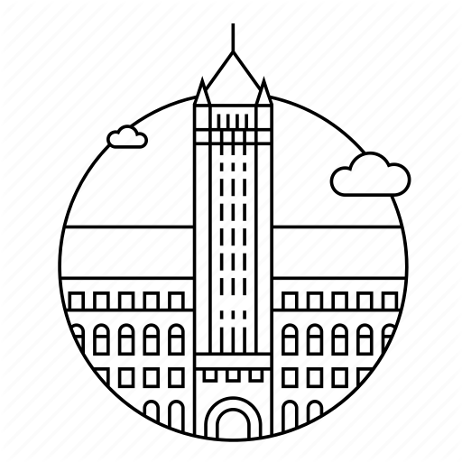 America, Building, City, Minneapolis, Minnesota, Usa Icon