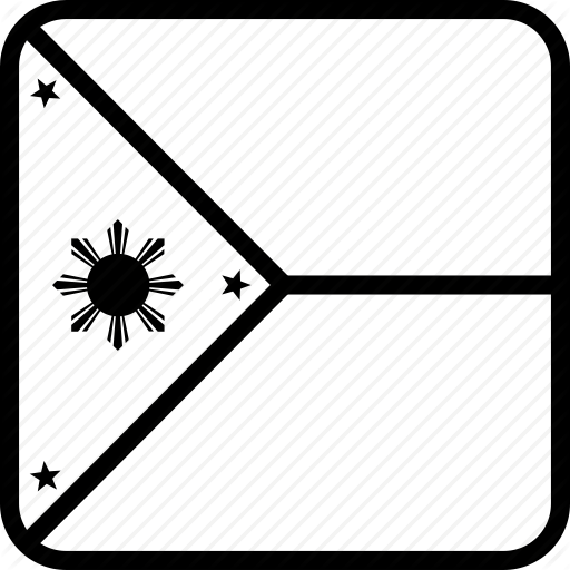 Asian, Country, Filipino, Flag, Philippines Icon