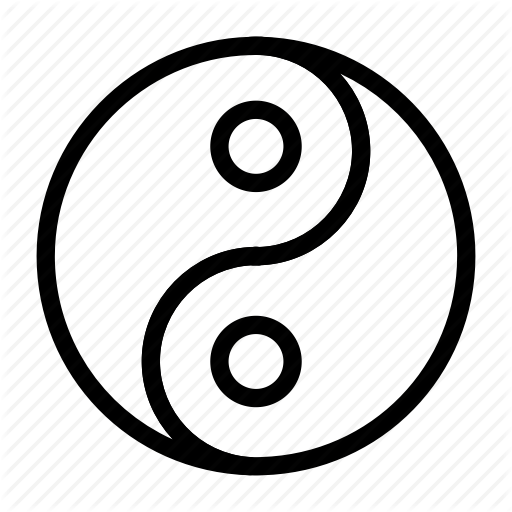 Balance, Philosophy, Sport, Yin, Yong Icon