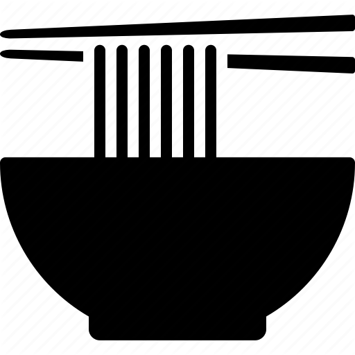 Bowl, Chopsticks, Noodle, Noodles, Pho Icon