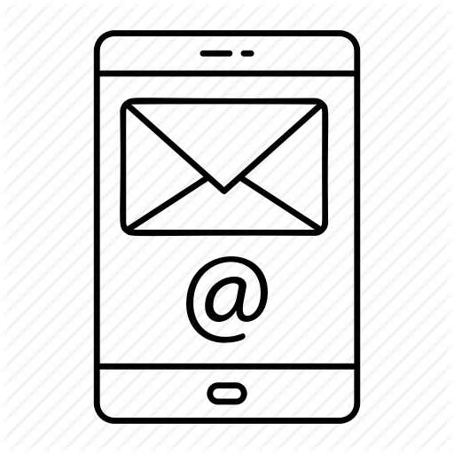 Inbox, Mail, Mobile, Phone Icon