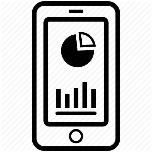 App, Application Chart, Chart, Data Chart, Mobile, Phone Icon