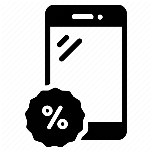 Black Friday, Discount, Mobile, Phone, Sale, Smartphone Icon