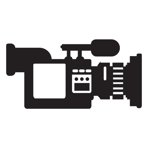 Mobile News Camera Flat Icon