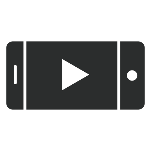 Smartphone Player Flat Icon