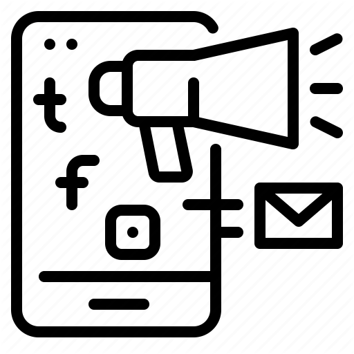 Advertising, Digital, Marketing, Megaphone, Phone, Social, Website