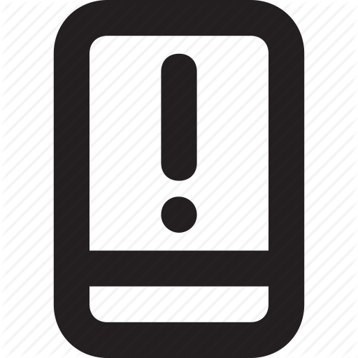 Alert, Disorder, Error, Mobile Error, Phone Icon