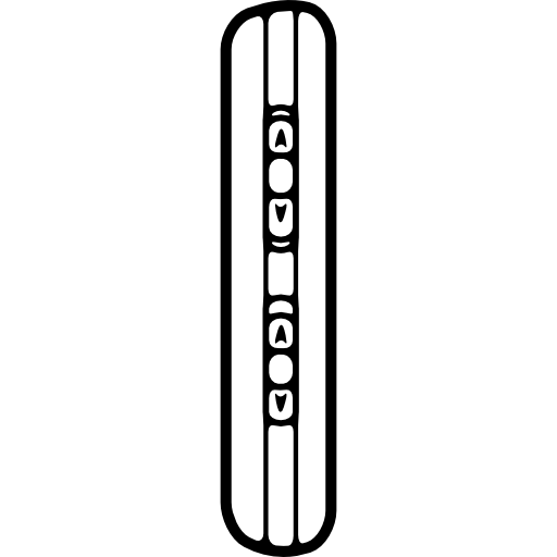 Mobile Phone Top Or Bottom View With Ports Icons Free Download