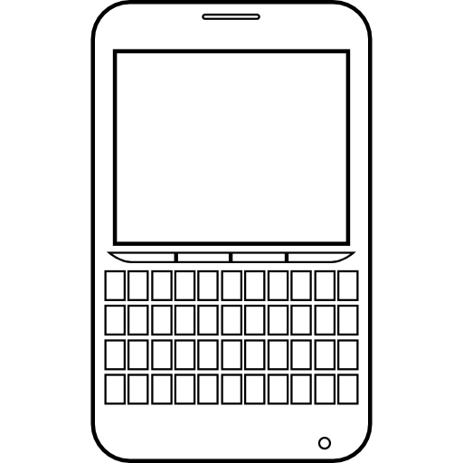Blackberry Mobile Phone Icon Smart Devices Freepik