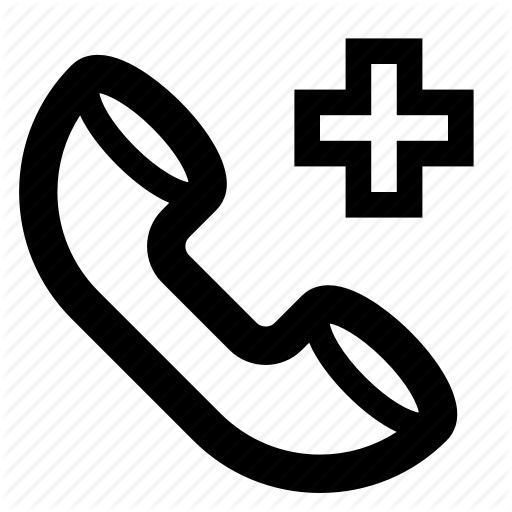 Aid, Ambulance, Doctor, Emergency Call, Medicine, Phone Icon