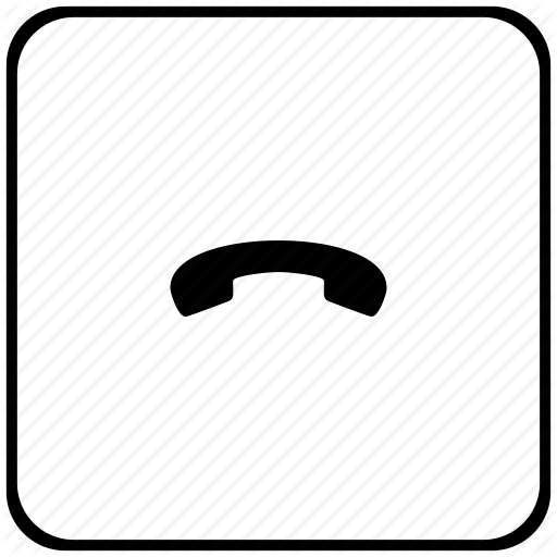 Border, Dialog, End, Phone, Rounded, Square Icon