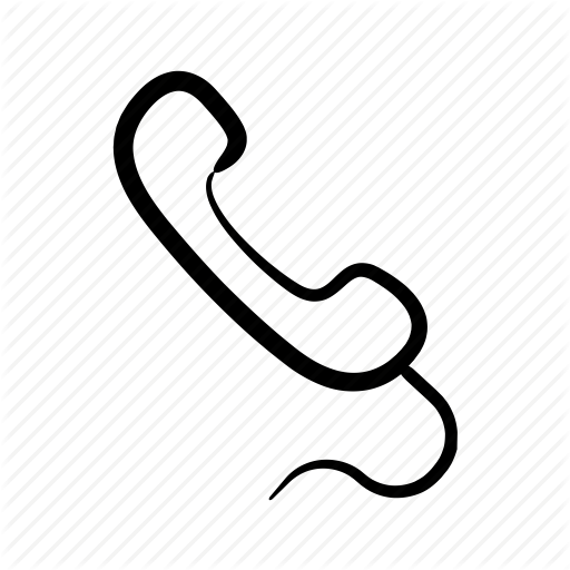 Drawn Phone Phone Icon