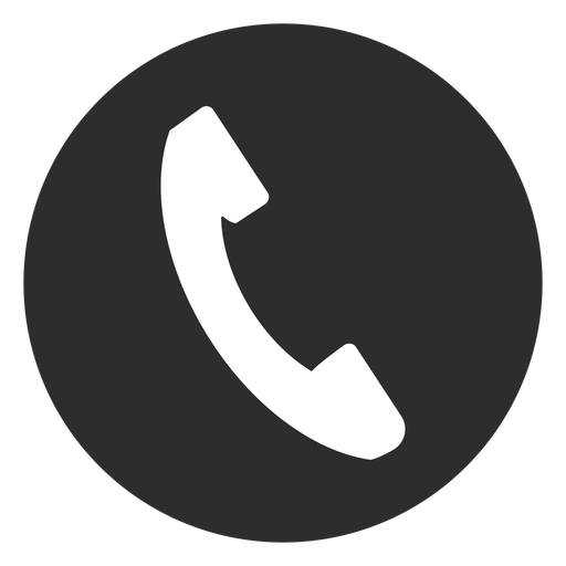 Telephone Black And White Icon