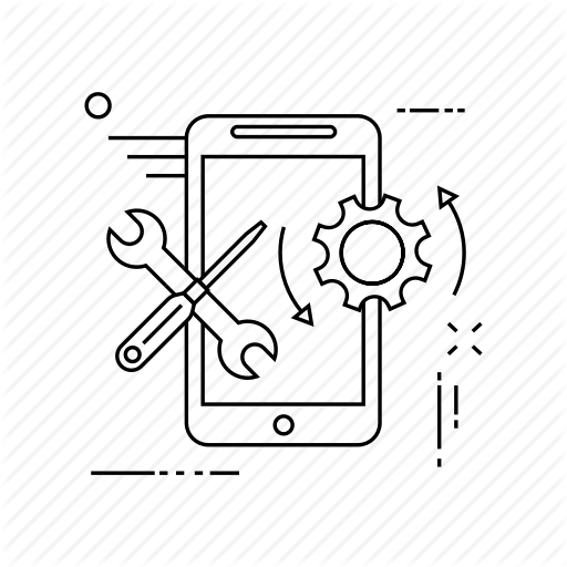 Mobile, Phone, Repair, Setting Icon