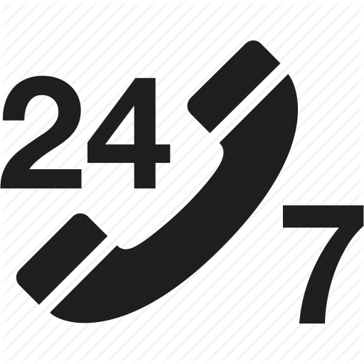 Emergency, Non Stop, Phone, Service Icon