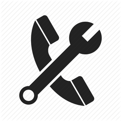 Phone, Service, Telephone, Tool, Work, Wrench Icon