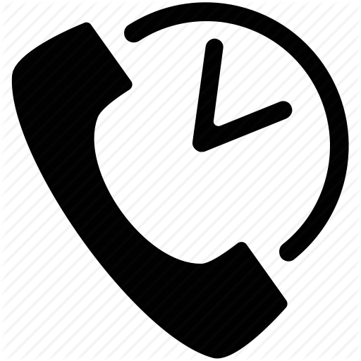 Call Service, Clock Delivery, Contact Service, Phone Auricular