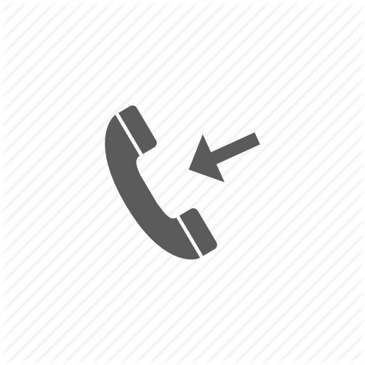 Arrow, Call, Incoming Call, Phone Icon
