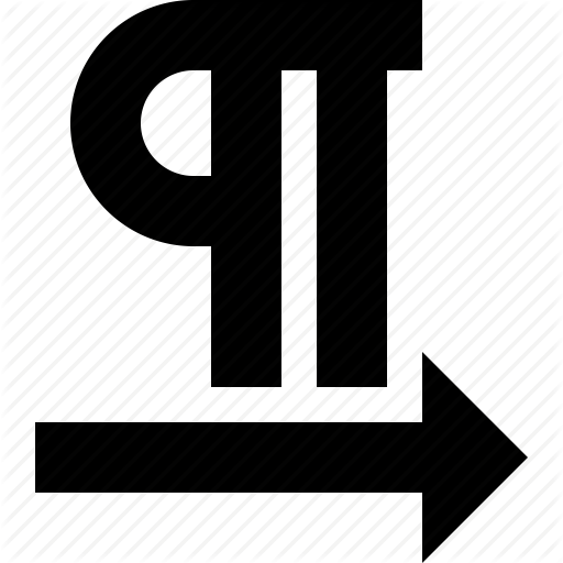 Editor, In, Paragraph, Text Icon