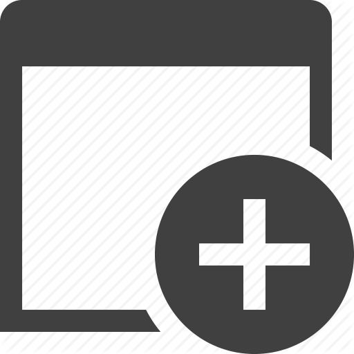 Add, App, Application, Create, New, Program, Window Icon