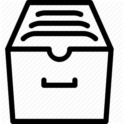 Archive, Document, Library Icon