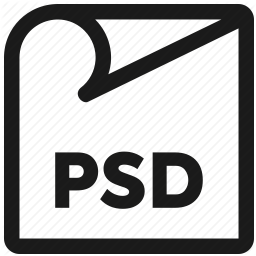 Adobe, Ekstension, File, Photoshop, Icon
