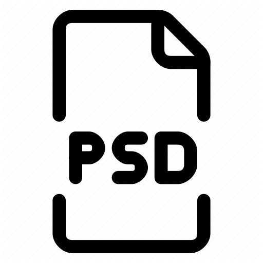 Doc, File, Photoshop, Icon