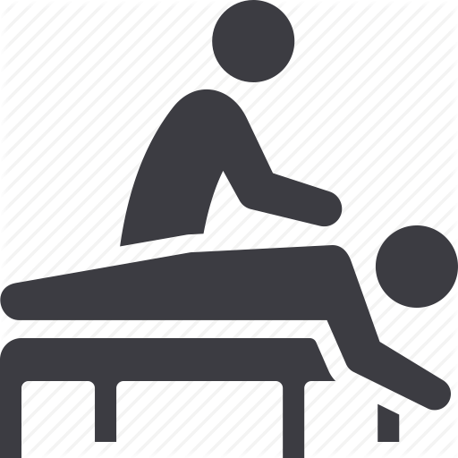 Massage, Physical Medicine, Physiotherapy, Rehabilitation Icon