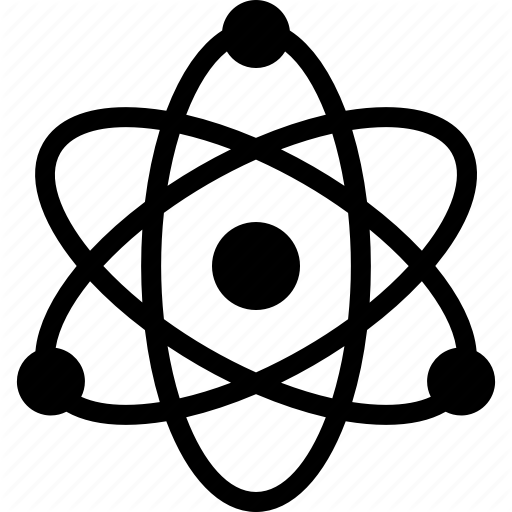 Atom, Atomic, Chemistry, Electron, Energy, Nuclear, Physics Icon